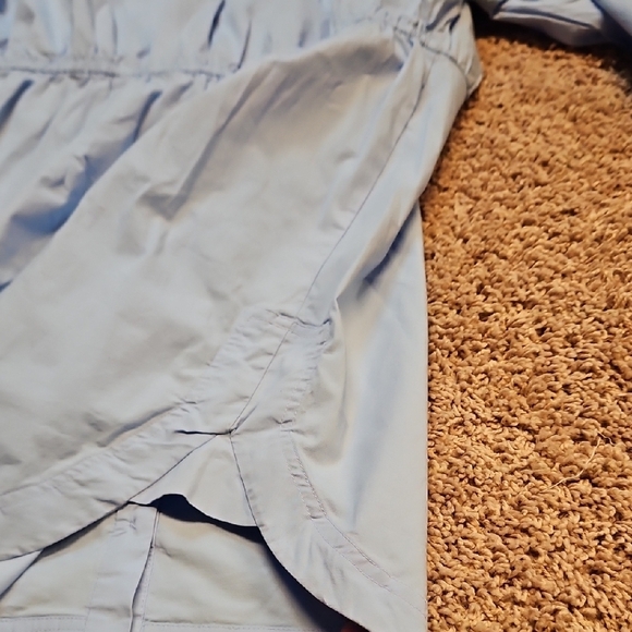 Maeve Long Sleeve Poplin Mini Shirt Dress - Picture 13 of 13